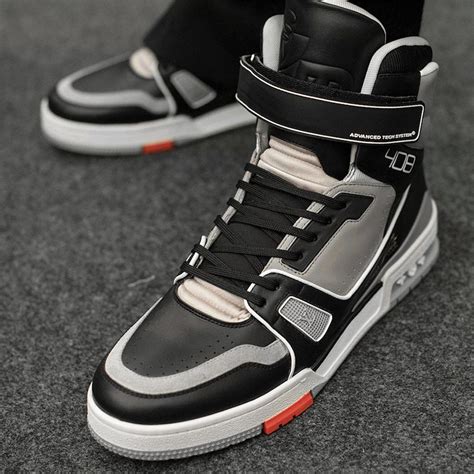 louis vuitton virgil sneakers|Louis Vuitton high top sneakers.